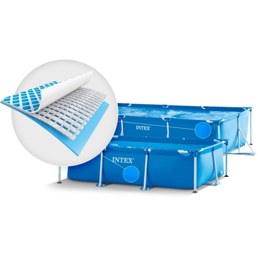 Басейн каркасний прямокутний INTEX 28273, 450 x 220 x 84 см (DM-28273)