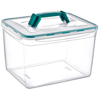 Контейнер Irak Plastik Fresh Box 11 л с ручкой прямоугольный прозрачный (5214)