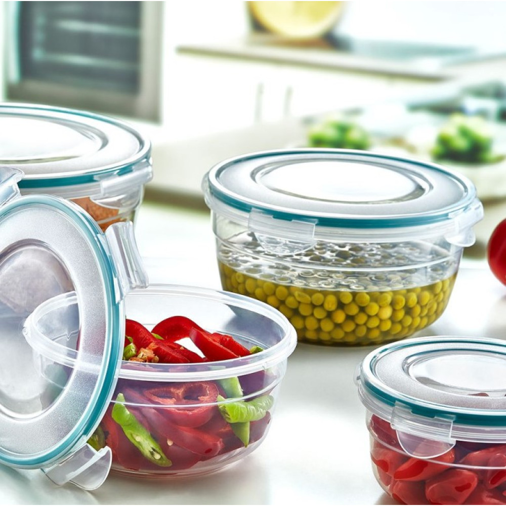Контейнер Irak Plastik Fresh Box 1,5 л круглий прозорий (5226)