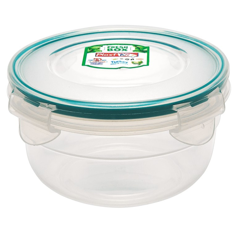 Контейнер Irak Plastik Fresh Box 0.8 л круглий прозорий (5224)