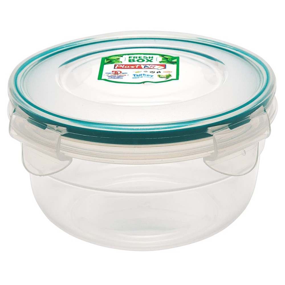 Контейнер Irak Plastik Fresh Box 1,5 л круглий прозорий (5226)