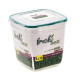 Контейнер Irak Plastik Fresh Box 1,1 л квадратный прозрачный (5235)