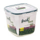 Контейнер Irak Plastik Fresh Box 2,0 л квадратний прозорий (5236)