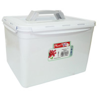 Контейнер Irak Plastik Fresh Box 11 л з прямокутною ручкою білий (5895)