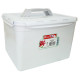 Контейнер Irak Plastik Fresh Box 11 л з прямокутною ручкою білий (5895)