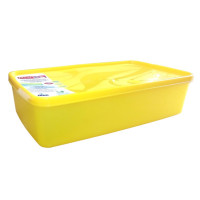 Бокс для морозильної камери Irak Plastik Alaska 2,1 л жовтий (5943)