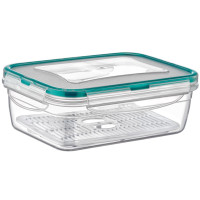 Контейнер Irak Plastik Fresh Box 0,8 л прямокутний прозорий (6449)