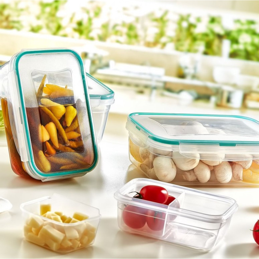 Контейнер Irak Plastik Fresh Box 1,4 л прямоугольный прозрачный (6450)