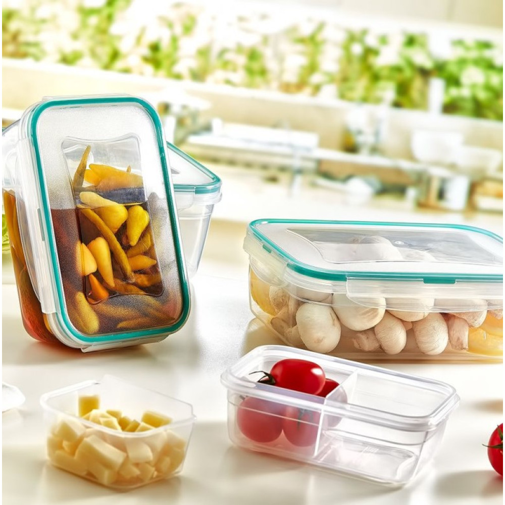 Контейнер Irak Plastik Fresh Box 2,5 л прямоугольный прозрачный (6451)