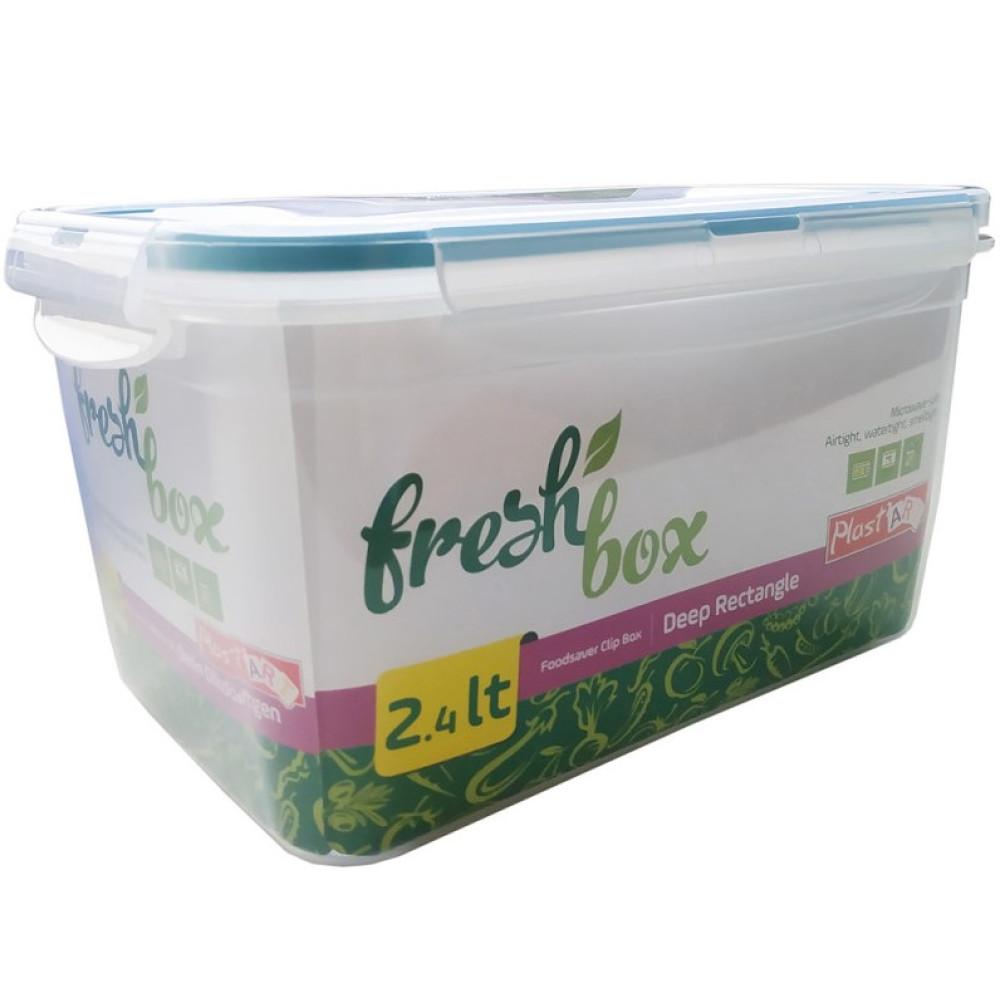 Контейнер Irak Plastik Fresh Box 2.4 л прямоугольный прозрачный (6454)