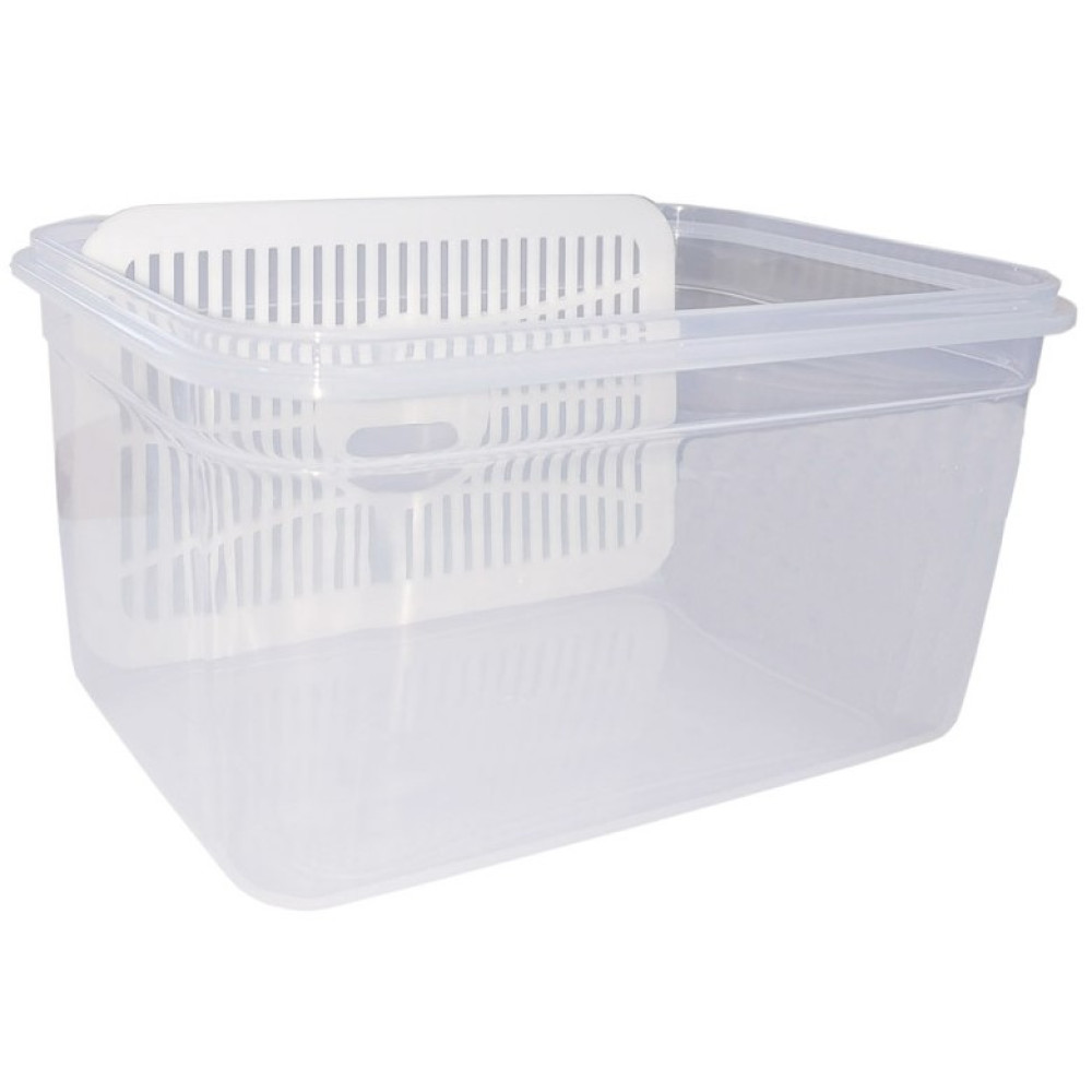 Контейнер Irak Plastik Fresh Box 2.4 л прямоугольный прозрачный (6454)