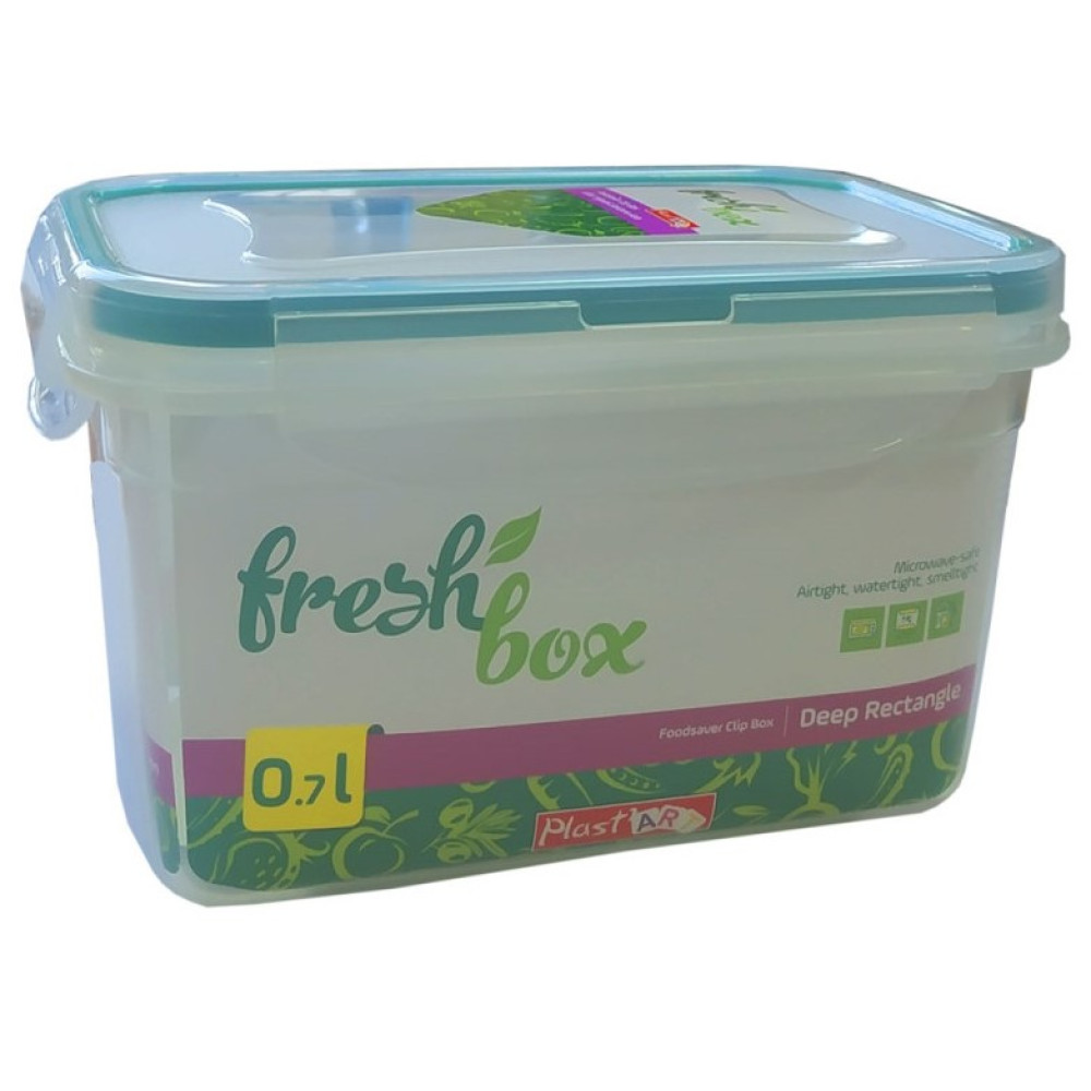 Контейнер Irak Plastik Fresh Box 4,5 л прямоугольный прозрачный (6455)