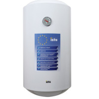 Водонагрівач Isto DRY HEATER 50 л, 1500 Вт, "сухий" ТЕН, вертикальний, циліндричний, білий (IVD504415/1H)
