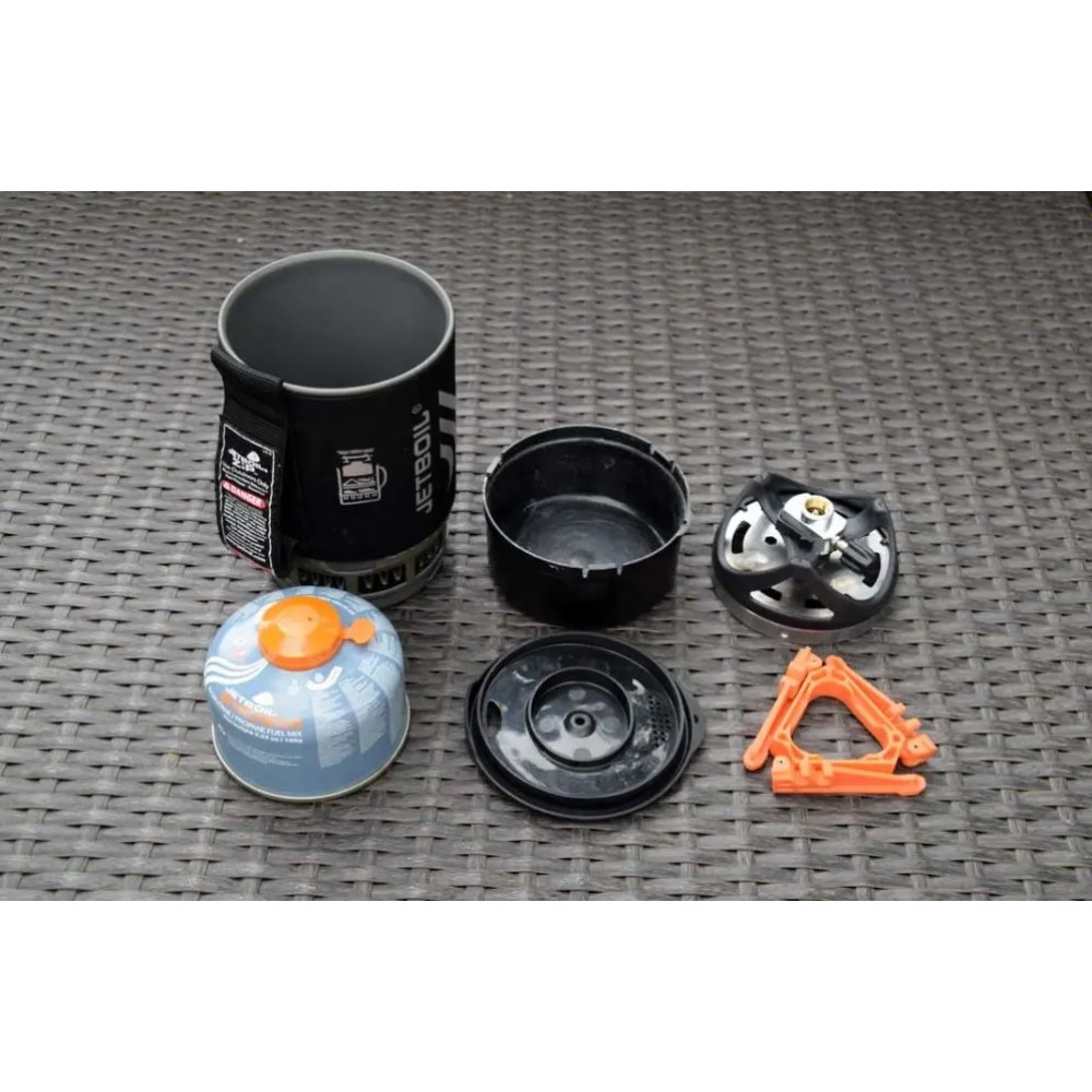 Система приготування їжі Jetboil Zip 0.8 л, Carbon (JB ZPCB)
