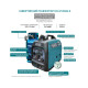 Инверторный генератор газ/бензин Konner&Sohnen 1.8/2 кВт KS 2100iG S