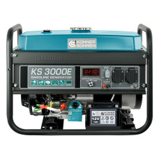 Генератор бензиновый Konner&Sohnen 2.6/3 кВт KS 3000E
