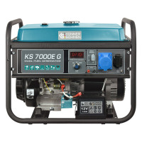 Генератор бензиновий газ/бензин Konner&Sohnen 5/5.5 кВт KS 7000E G