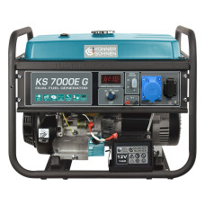 Генератор бензиновый газ/бензин Konner&Sohnen 5/5.5 кВт KS 7000E G