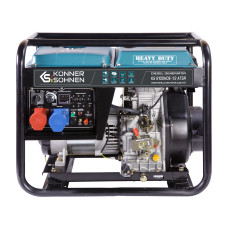 Генератор дизельний Konner&Sohnen 6/6.5 кВт KS 8100HDE-1/3 ATSR