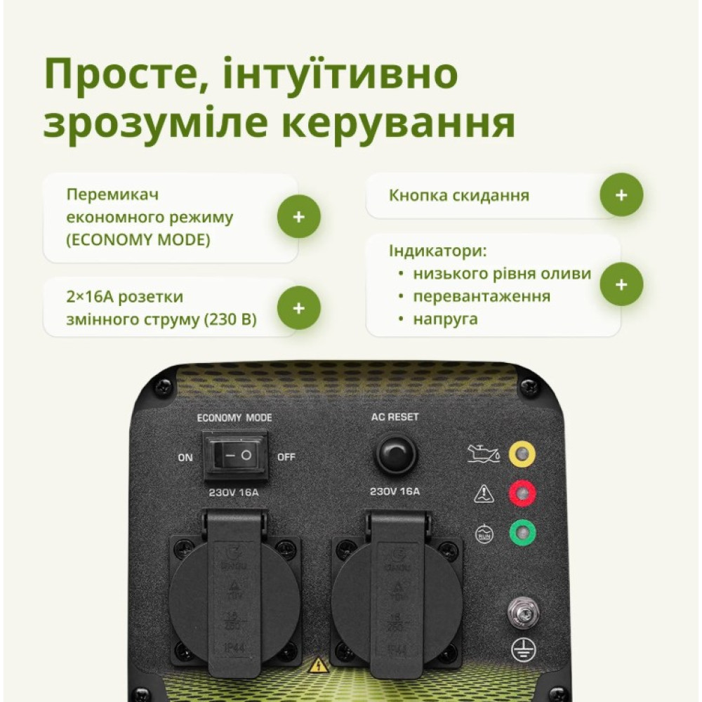 Инверторный генератор Konner&Sohnen Basic 3/3.3 кВт KSB 33i S