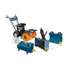 Всесезонная мультифункциональная машина Könner & Söhnen KS 7HP-MFM 80Е SET 4 в 1