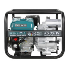 Мотопомпа для грязной воды Konner&Sohnen KS 80TW