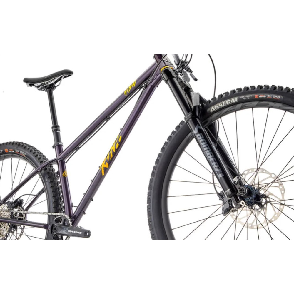 Велосипед гірський Kona Honzo ESD 2022 Gloss Grape Purple S KNA B22HZE01