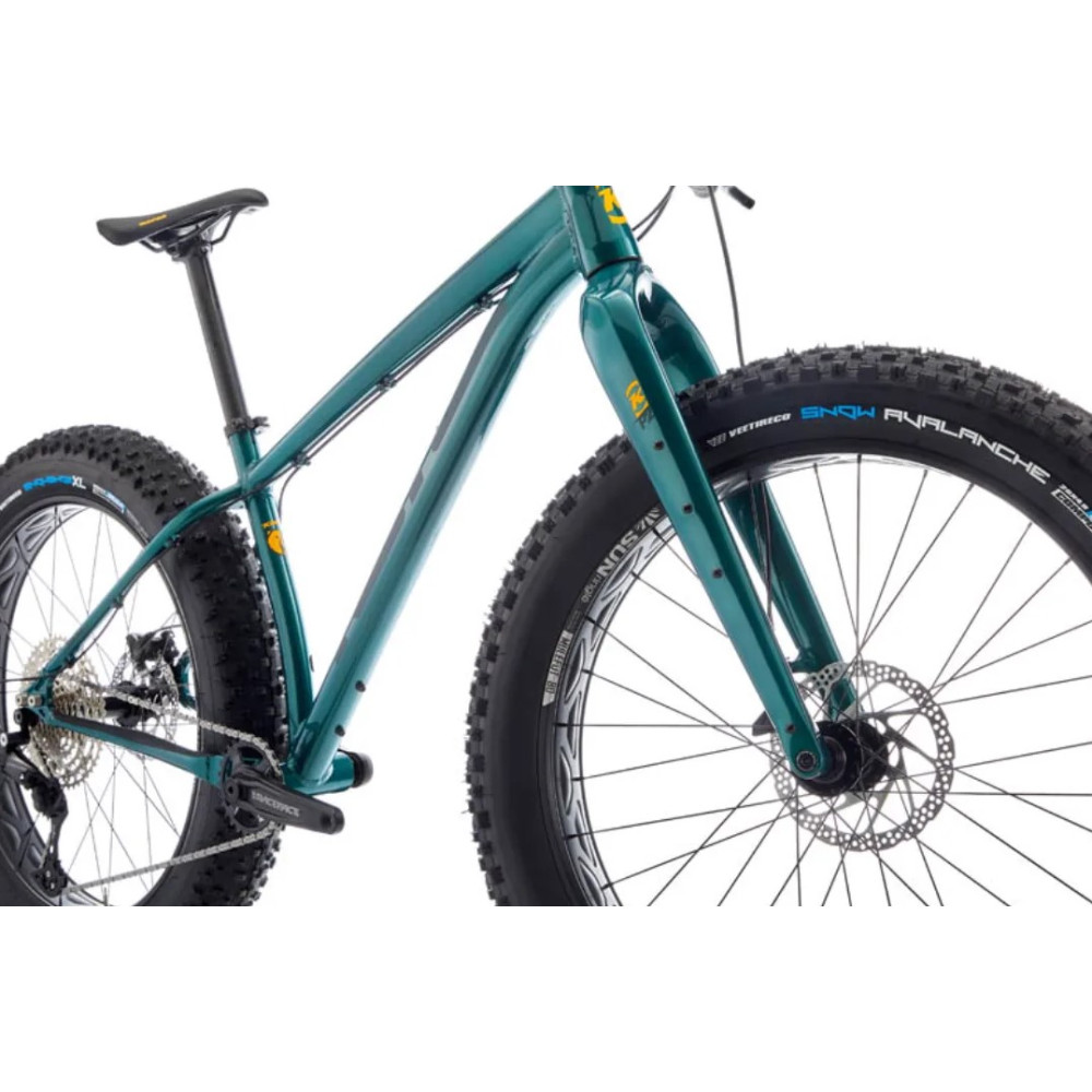 Фетбайк Kona Woo 2022 Satin Jeep Green XL KNA B22WOO06