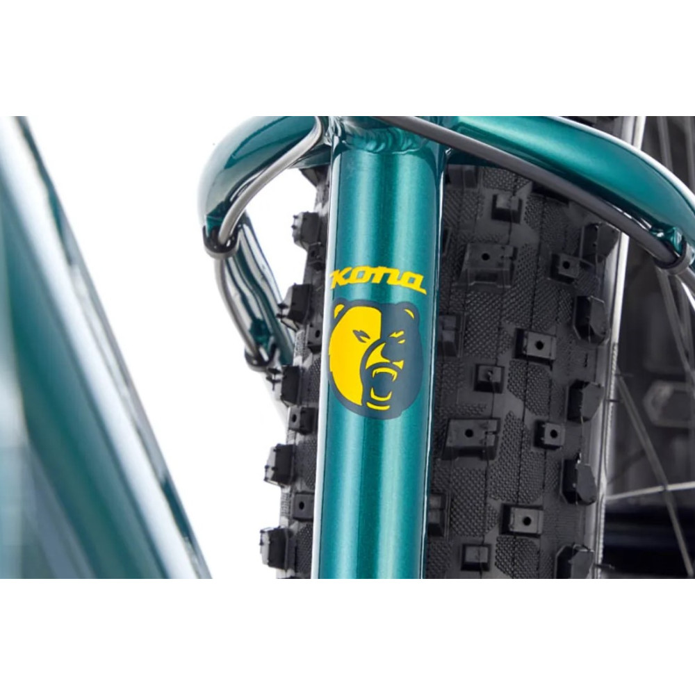 Фетбайк Kona Woo 2022 Satin Jeep Green XL KNA B22WOO06