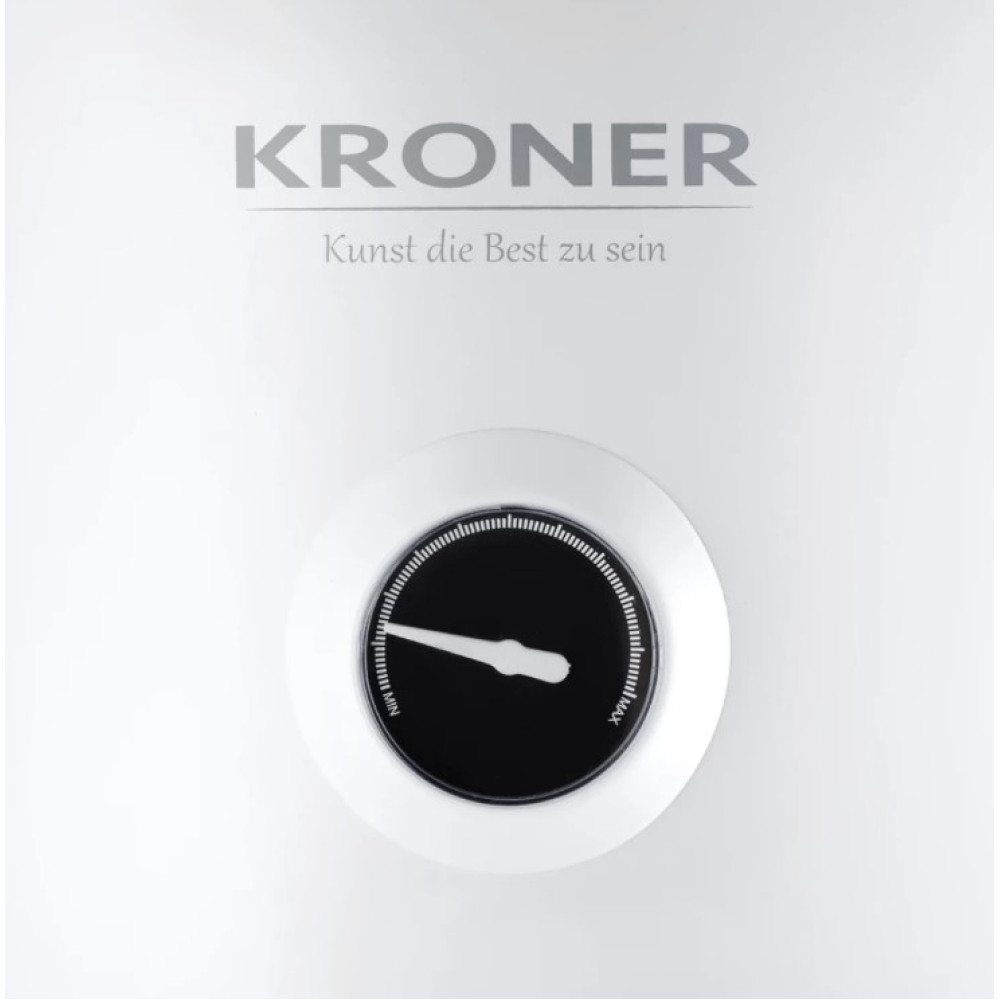 Водонагреватель Kroner Runder K30VH2 30 л, 2,0 кВт, "мокрый" ТЭН, универсальный, цилиндрический, белый (CV031716)