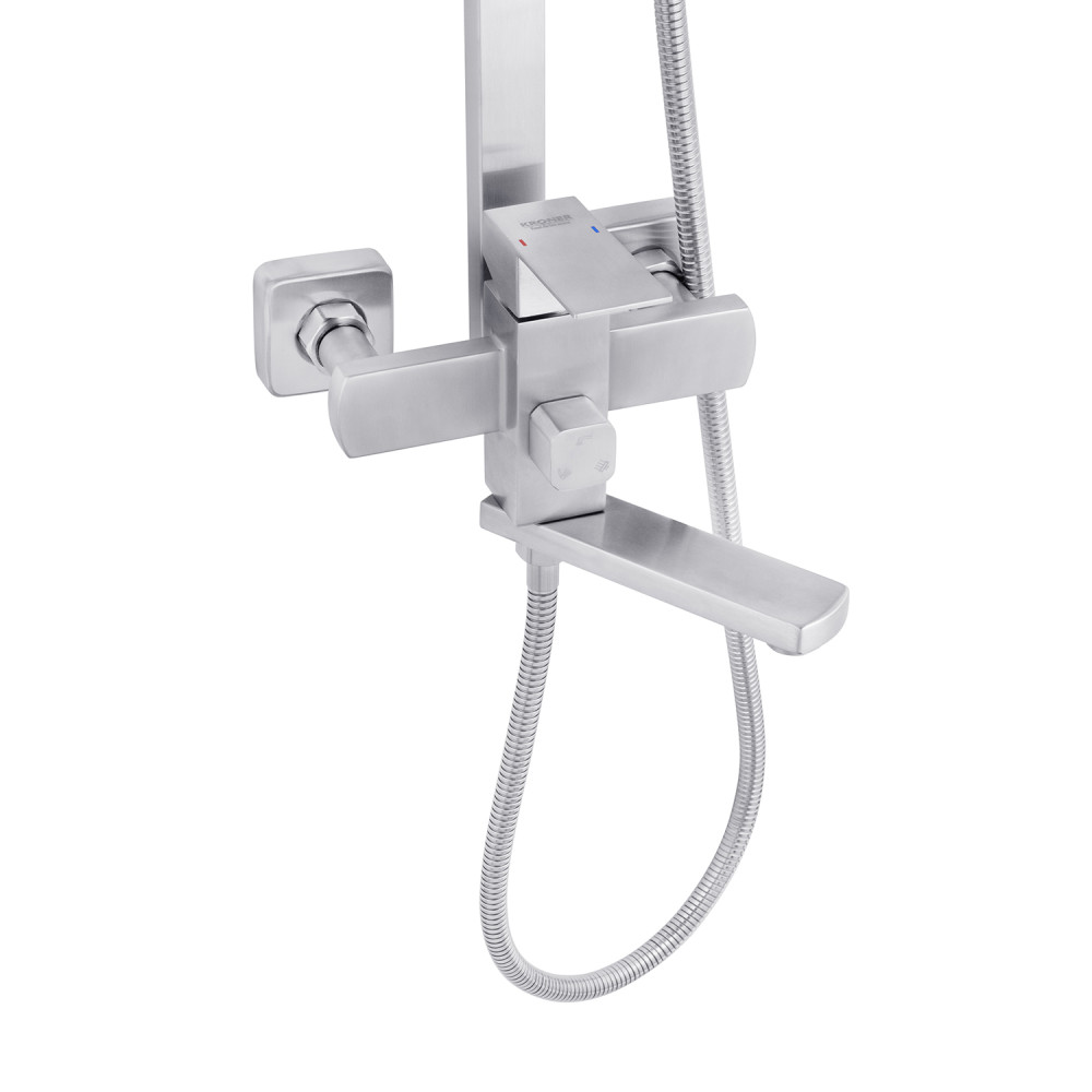 Душевая система Kroner KRP Edelstahl Kubus - ESG063 CV022978