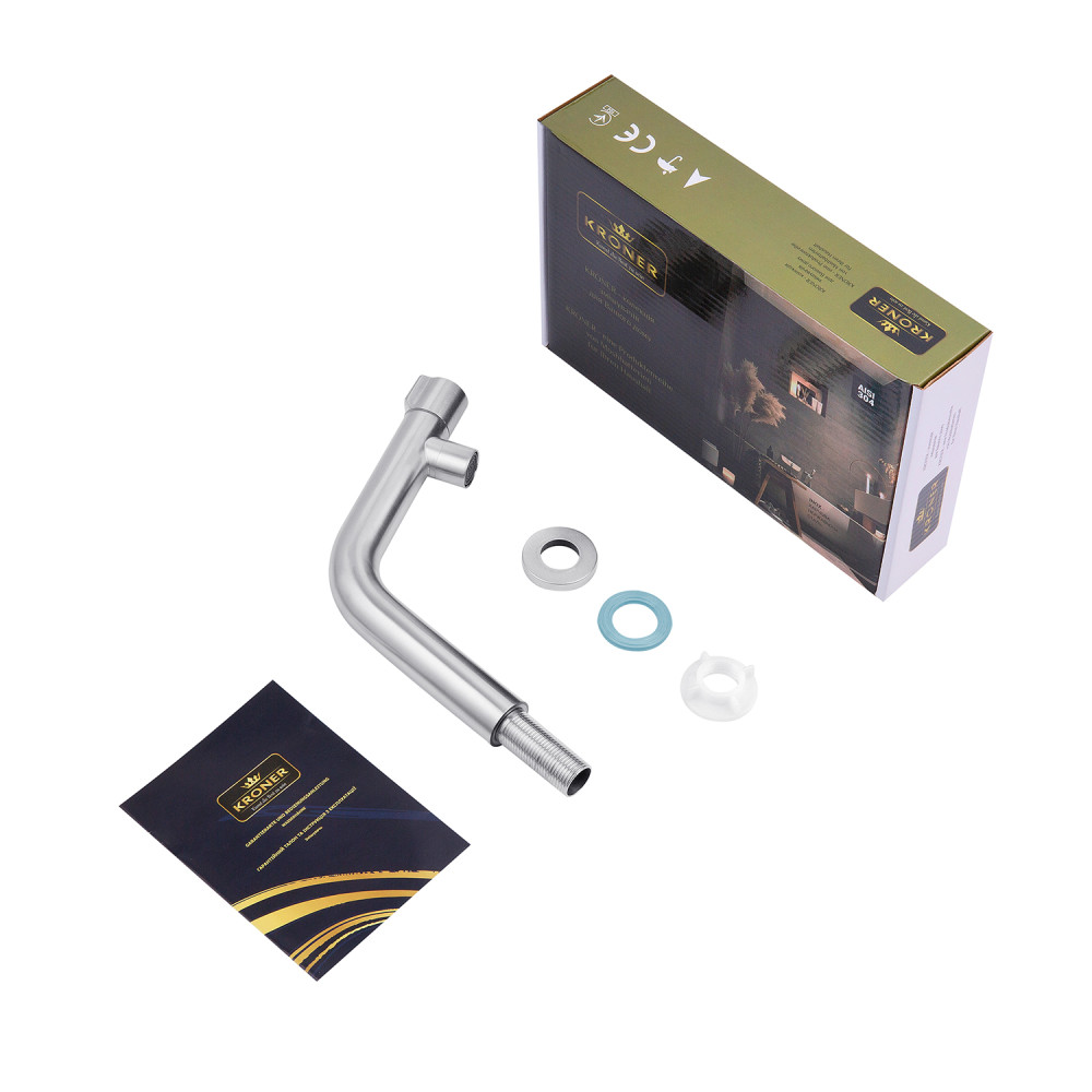 Кран на одну воду Kroner KRP Edelstahl Klassisch - ESG097 CV022971