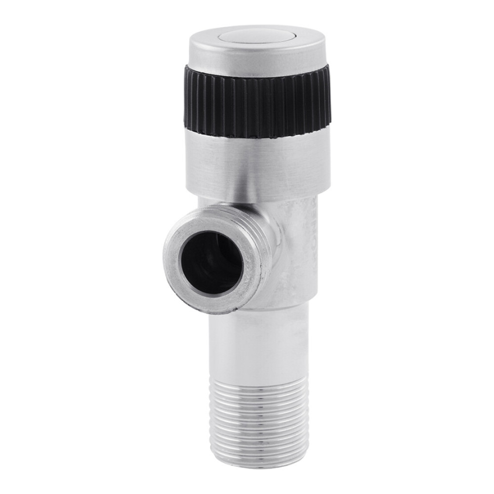 Кран приборный Kroner KRP Edelstahl Klassisch - ESG100 1/2"х1/2" НН (CV022973)