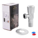 Кран приборный Kroner KRP Edelstahl Klassisch - ESG101 1/2"х1/2" НН (CV022974)
