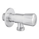 Кран приборный Kroner KRP Edelstahl Klassisch - ESG101 1/2"х1/2" НН (CV022974)