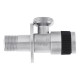 Кран приборный Kroner KRP Edelstahl Klassisch - ESG102 1/2"х3/4" НН (CV022975)