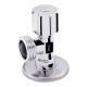 Кран приборный Kroner KRP Eckventil C402 1/2"х3/4" НН (CV027384)