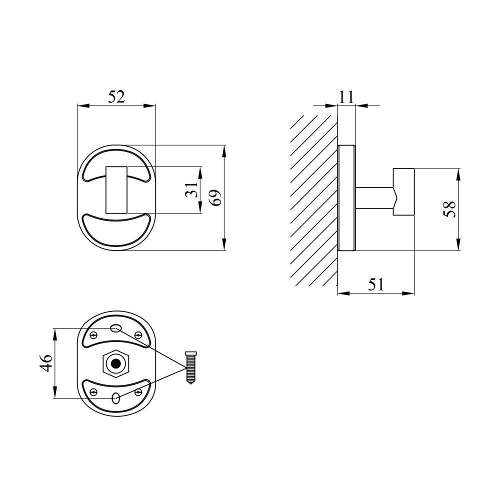 Гачок Kroner KRM Elbe - ACC2905-1 CV022858