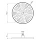 Лейка для верхнего душа Kroner Element 2801532915Z-3801 (CV036154)