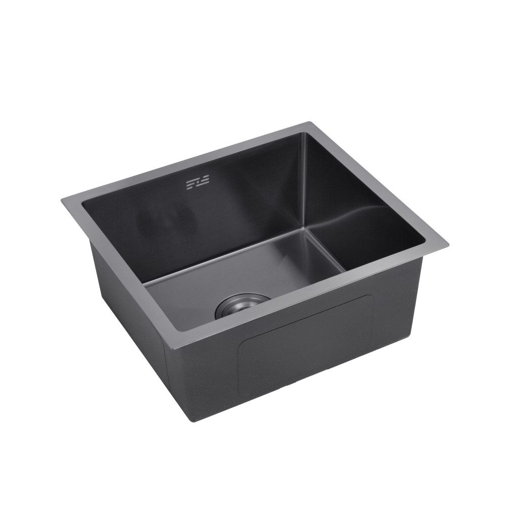 Кухонна мийка Kroner KRP Schwarze - 4843HM PVD (3,0/1,0 мм) CV022792