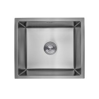 Кухонна мийка Kroner KRP Schwarze - 4843HM PVD (3,0/1,0 мм) (CV022792)