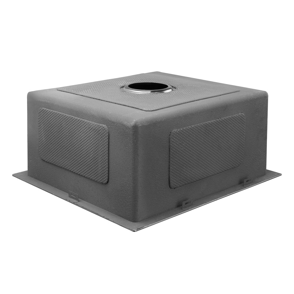 Кухонна мийка Kroner KRP Schwarze - 4843HM PVD (3,0/1,0 мм) CV022792