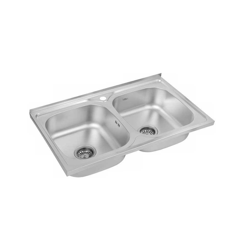 Кухонна мийка Kroner KRP Satin - 5080Z (0,8 мм) CV022822