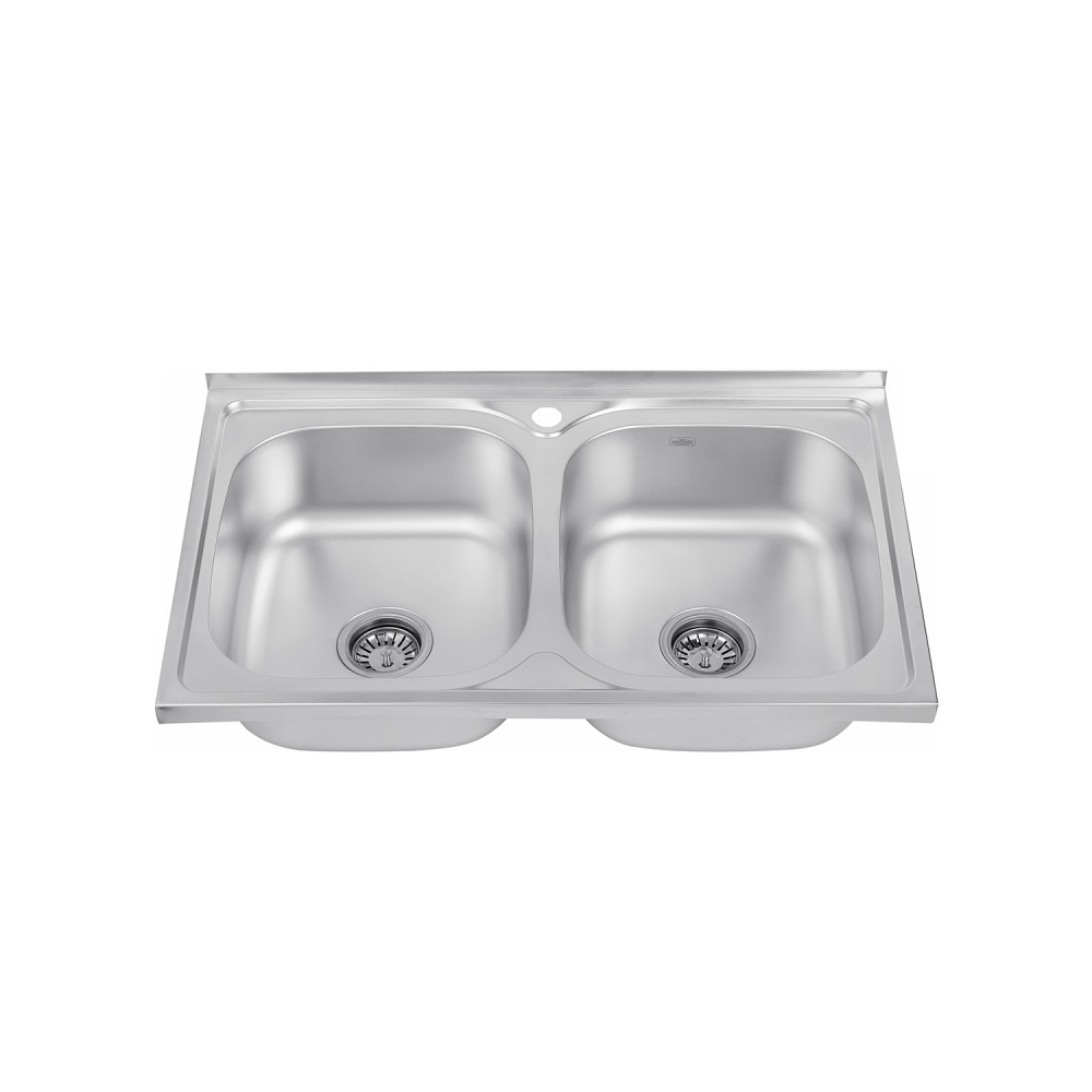 Кухонна мийка Kroner KRP Satin - 5080Z (0,8 мм) CV022822