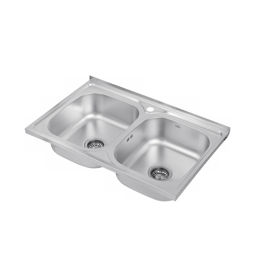 Кухонна мийка Kroner KRP Satin - 5080Z (0,8 мм) CV022822