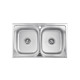 Кухонна мийка Kroner KRP Satin - 5080Z (0,8 мм) CV022822
