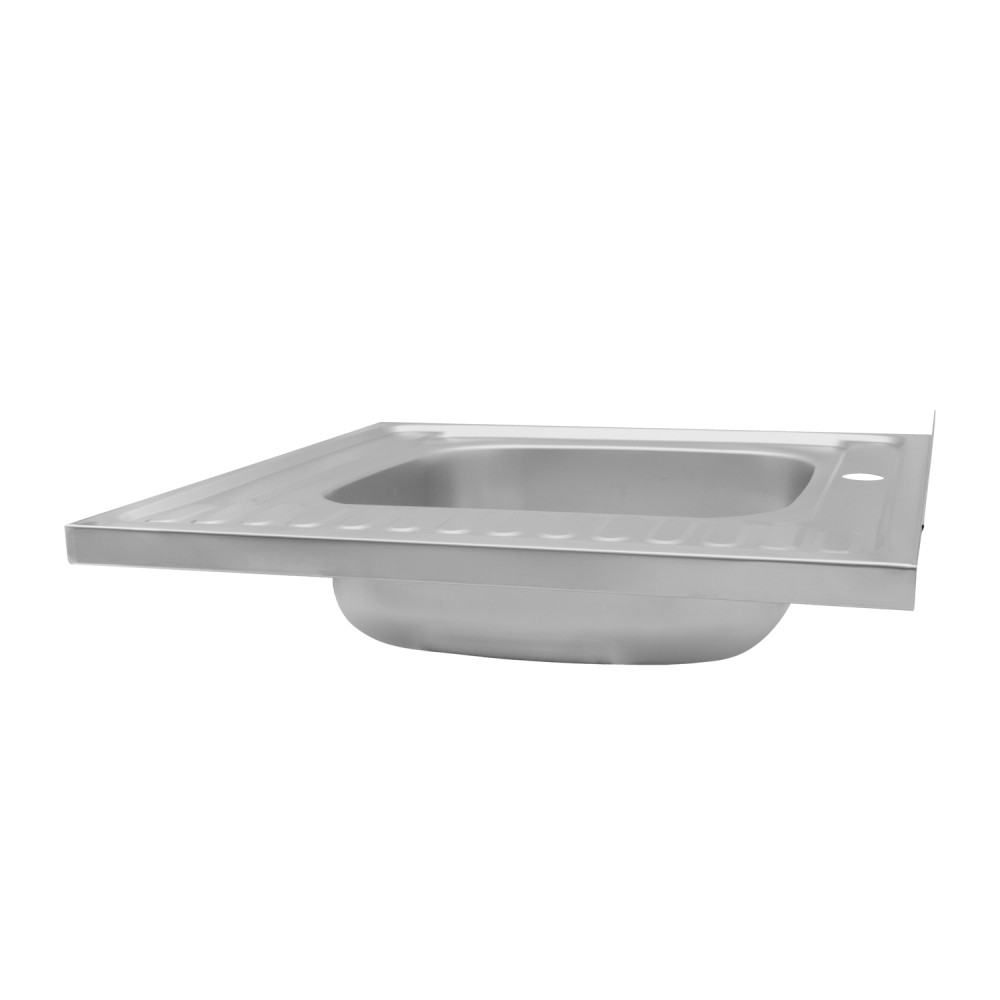 Кухонна мийка Kroner KRP Satin - 6060L (0,6 мм) CV022823