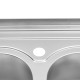 Кухонна мийка Kroner KRP Satin - 6080Z (0,8 мм) CV022827
