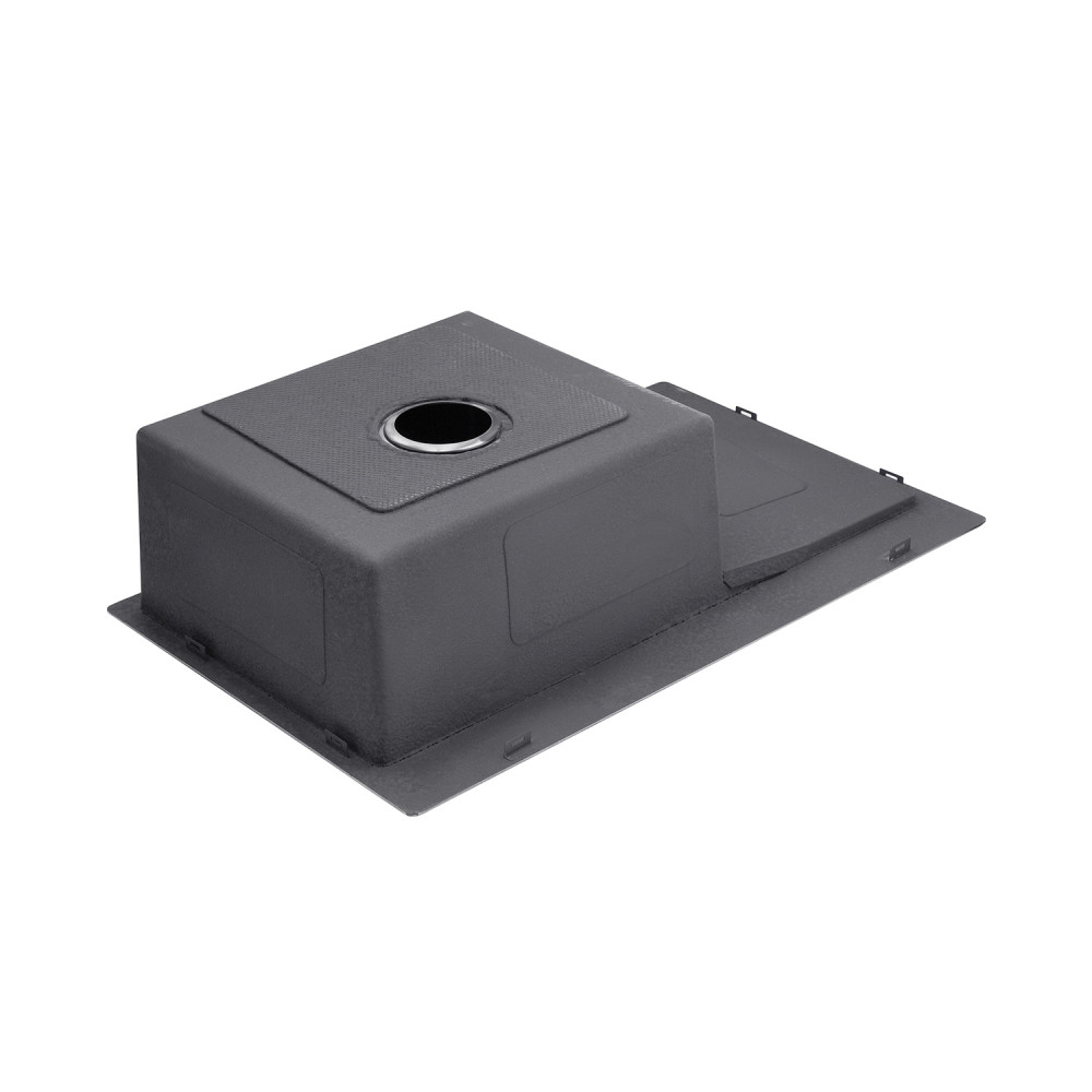 Кухонна мийка Kroner KRP Schwarze - 7844HM PVD (3,0/1,0 мм) CV025277