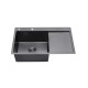 Кухонна мийка Kroner KRP Schwarze - 7849LHM PVD (3,0/1,0 мм) CV025278